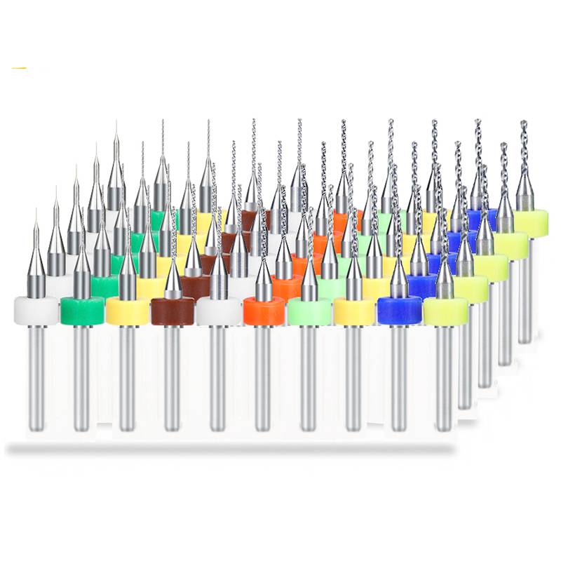 Pcb Micro Carbide Drill Bits 0.3-1.2Mm - 10 pçs/set 0.1mm-3.175mm de alta qualidade