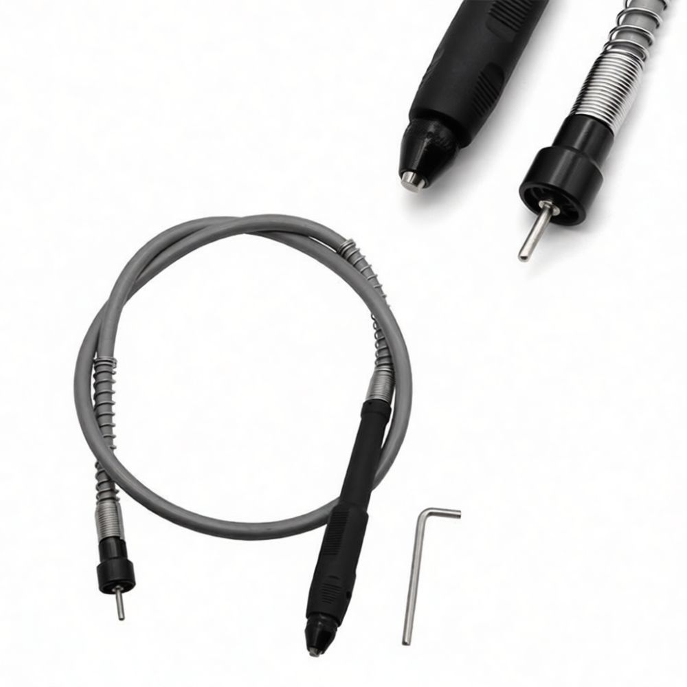 Flexible Shaft Rotary Tool Extension Chuck - Cabo de extensão para ferramenta rotativa