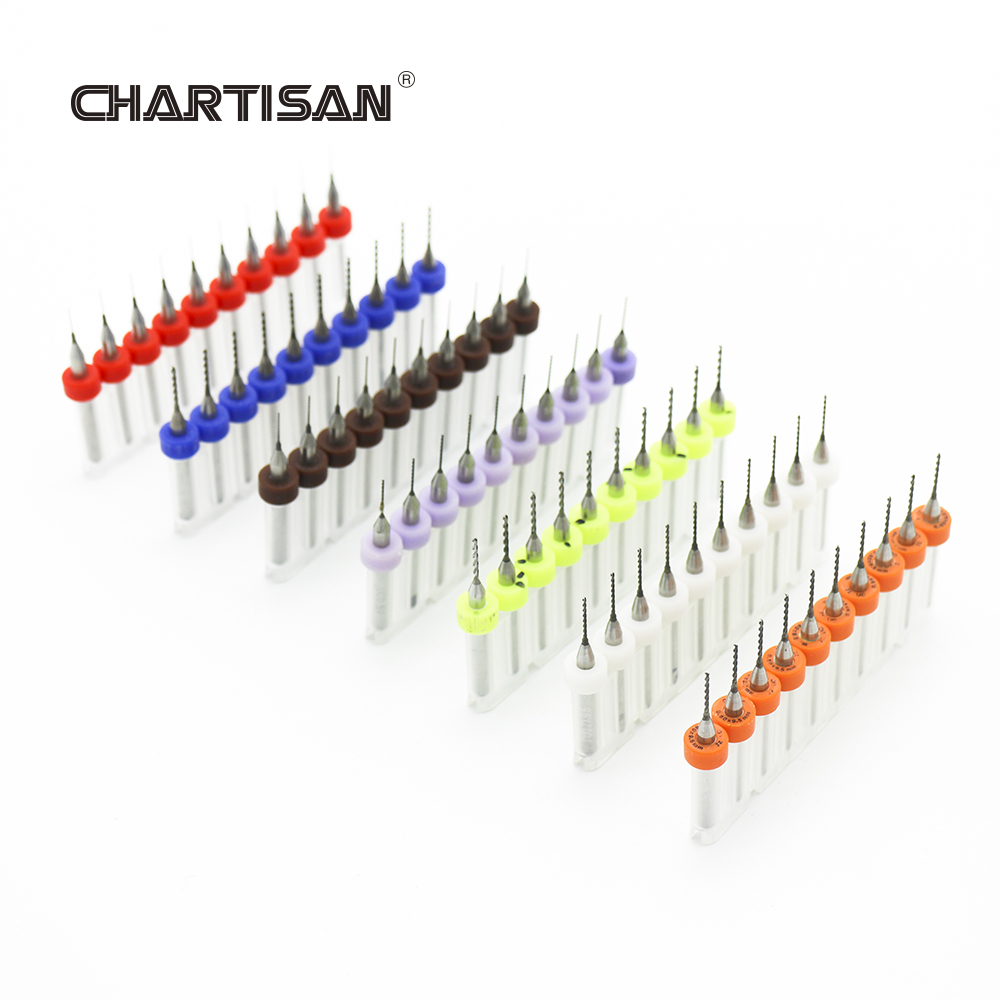 Pcb Micro Carbide Drill Bits 0.3-1.2Mm - Brocas de placa de circuito de