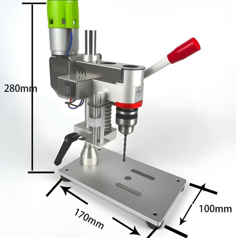 Conjunto de Mini Furadeira de  - Mini Bench Drill Press Variable Speed avaliação e preço