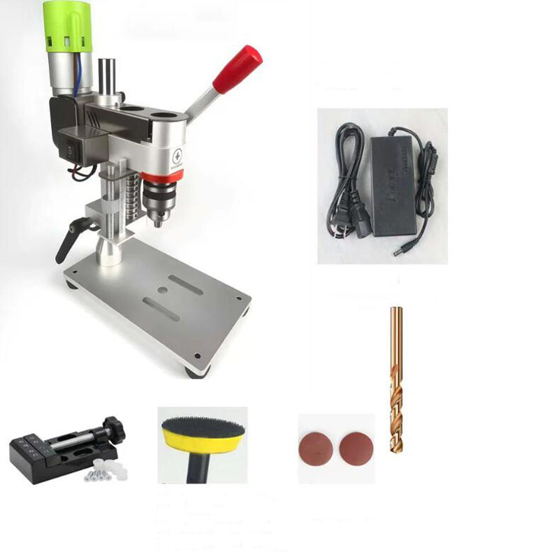 Conjunto de Mini Furadeira de  - Mini Bench Drill Press Variable Speed avaliação e preço