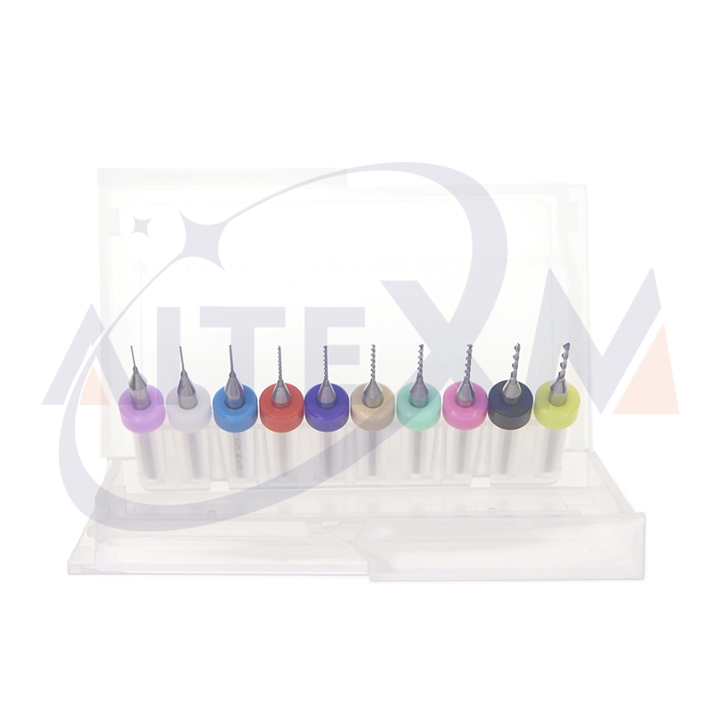Aitexm 0.3 a 1.2mm liga micro  - Pcb Micro Carbide Drill Bits 0.3-1.2Mm avaliação e preço