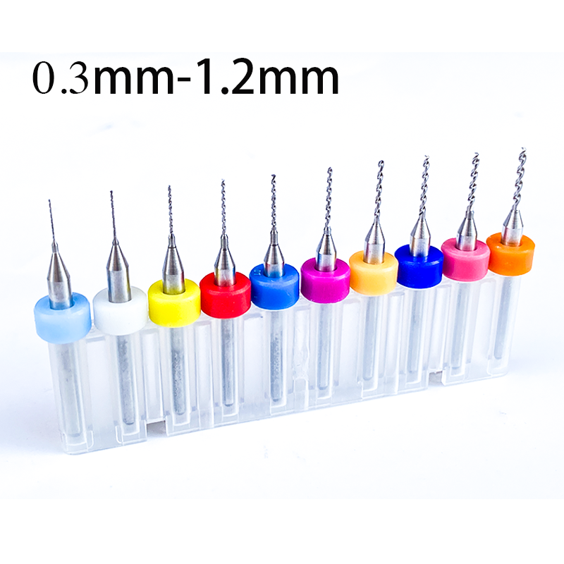Micro brocas de carboneto de 0 - Pcb Micro Carbide Drill Bits 0.3-1.2Mm avaliação e preço