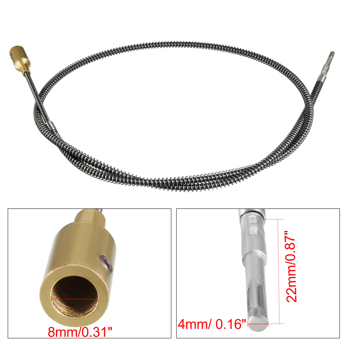 Eixo flexível Ferramenta rotat - Flexible Shaft Rotary Tool Extension Chuck avaliação e preço