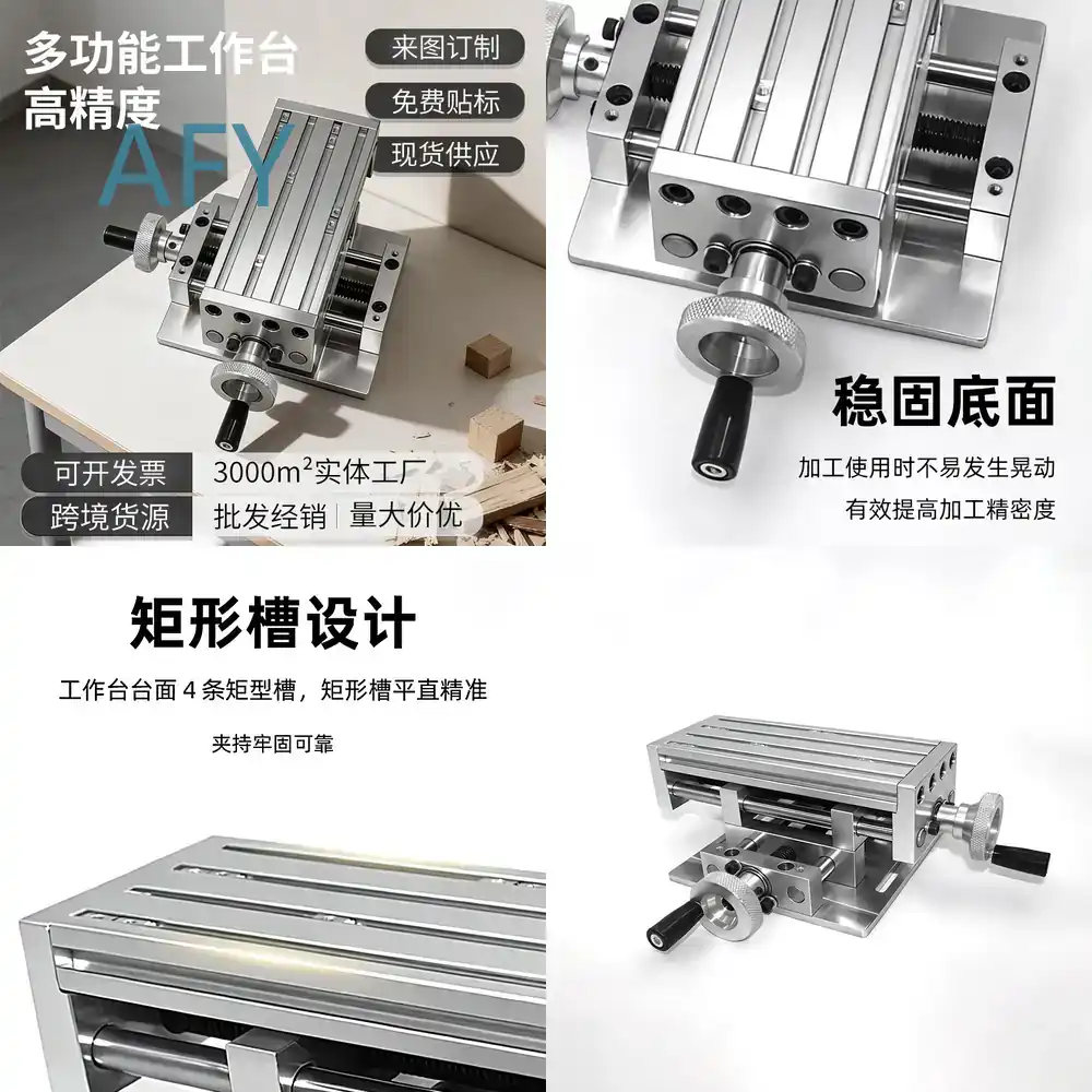 Mesa Mini Deslizante Cruzada X - Mini Milling Machine Table Cross Slide Xy avaliação e preço