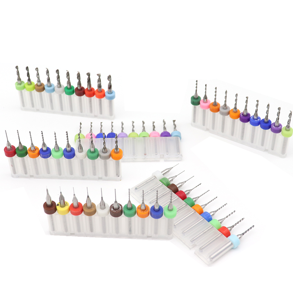 0.3-1.2mm 0.6-1.5mm 1.5-2.4mm  - Pcb Micro Carbide Drill Bits 0.3-1.2Mm avaliação e preço