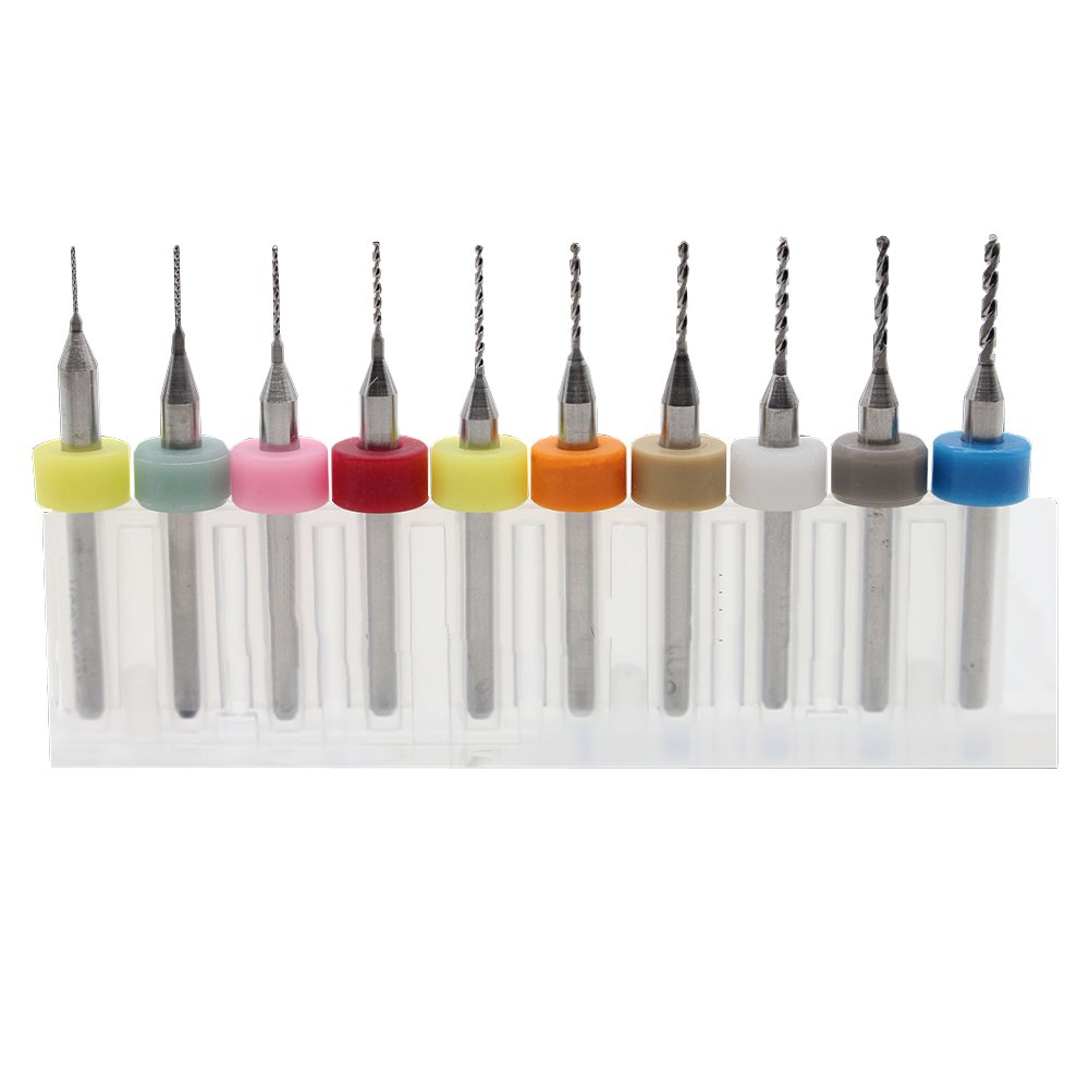 0.3-1.2mm 0.6-1.5mm 1.5-2.4mm  - Pcb Micro Carbide Drill Bits 0.3-1.2Mm avaliação e preço