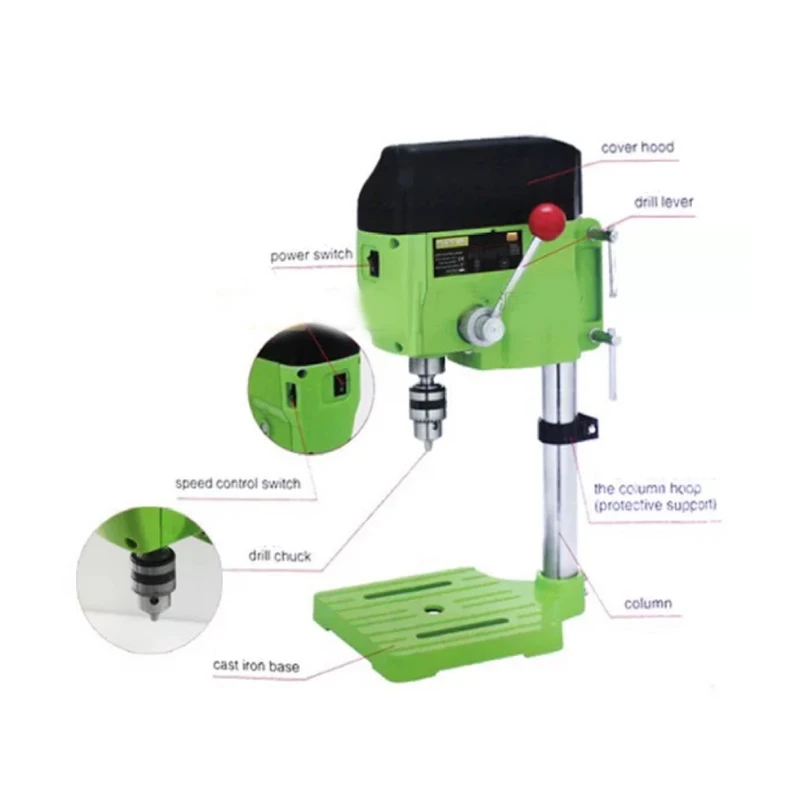 Mini Torno de Bancada BG-3306  - Micro Wood Turning Lathe Beads Machine avaliação e preço
