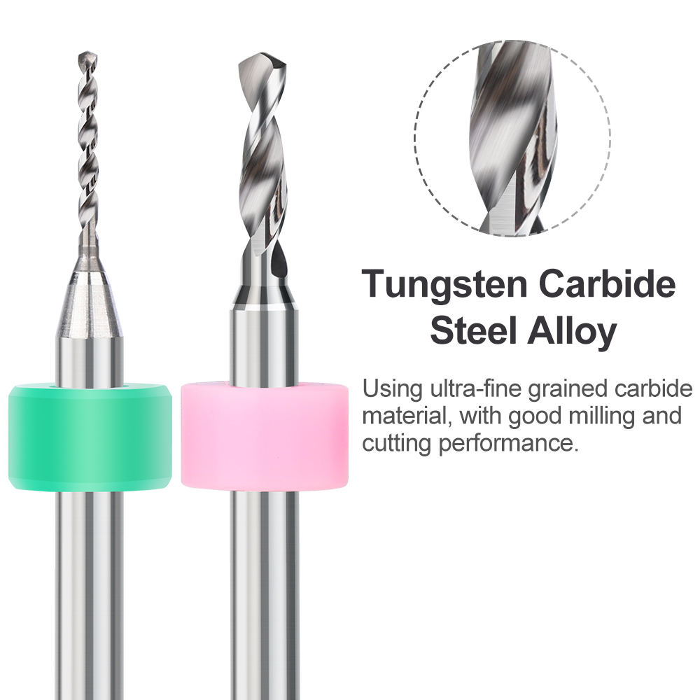 Broca para PCB CMCP, 20/50 peç - Pcb Micro Carbide Drill Bits 0.3-1.2Mm avaliação e preço