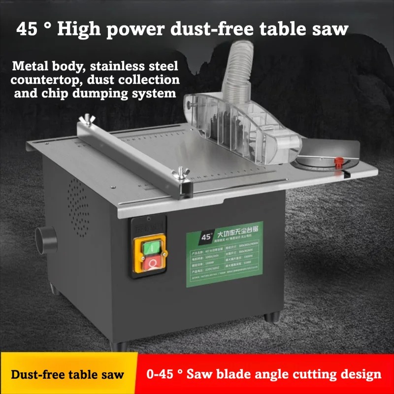 Serra de Mesa Mini de Alta Pot - Mini Circular Table Saw Diy Woodworking avaliação e preço