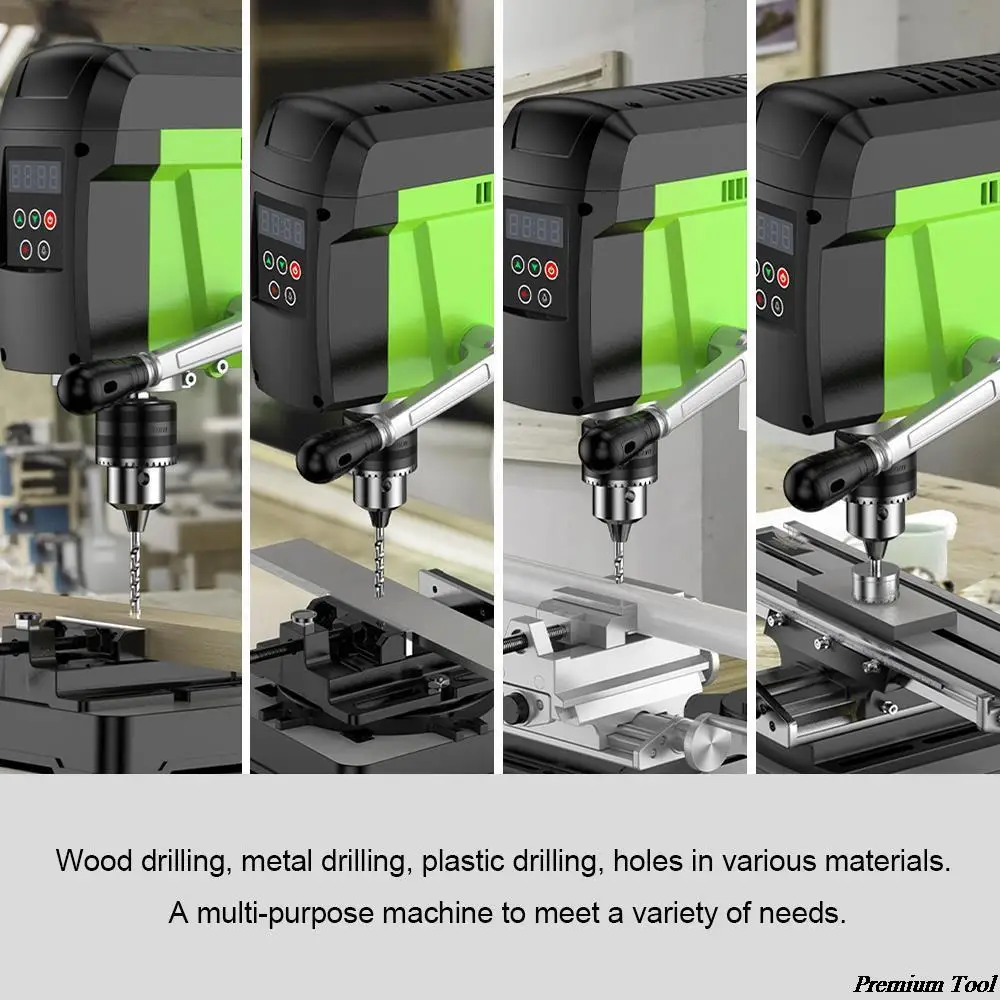 Furadeira de Bancada com Veloc - Mini Bench Drill Press Variable Speed avaliação e preço