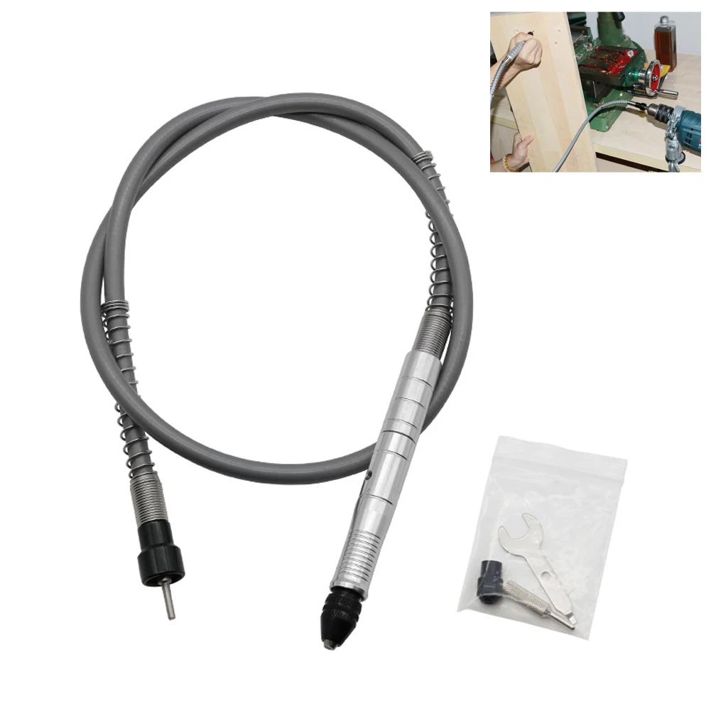 Extensão de eixo flexível de 1 - Flexible Shaft Rotary Tool Extension Chuck avaliação e preço