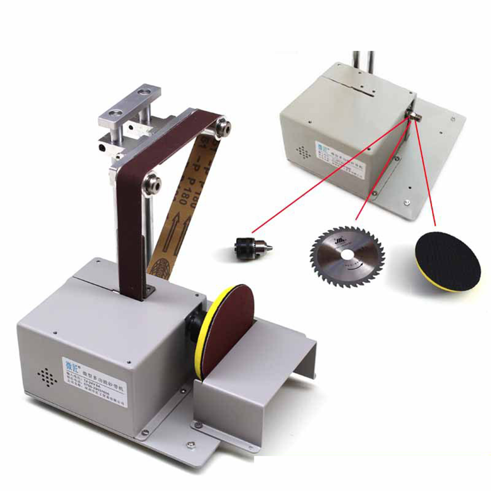 Lixadeira elétrica de correia  - Mini Circular Table Saw Diy Woodworking avaliação e preço